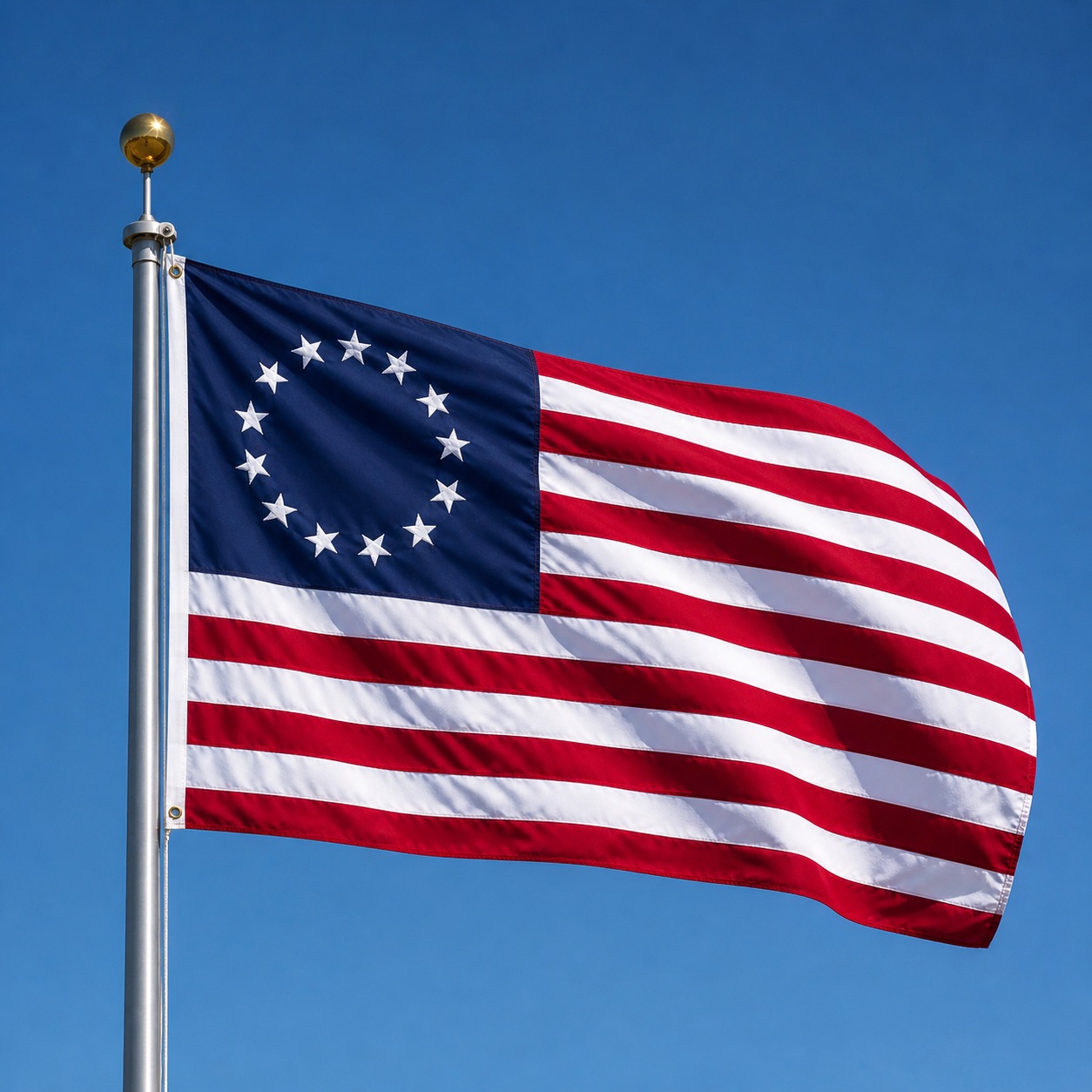 First Stars and Stripes (Betsy Ross)