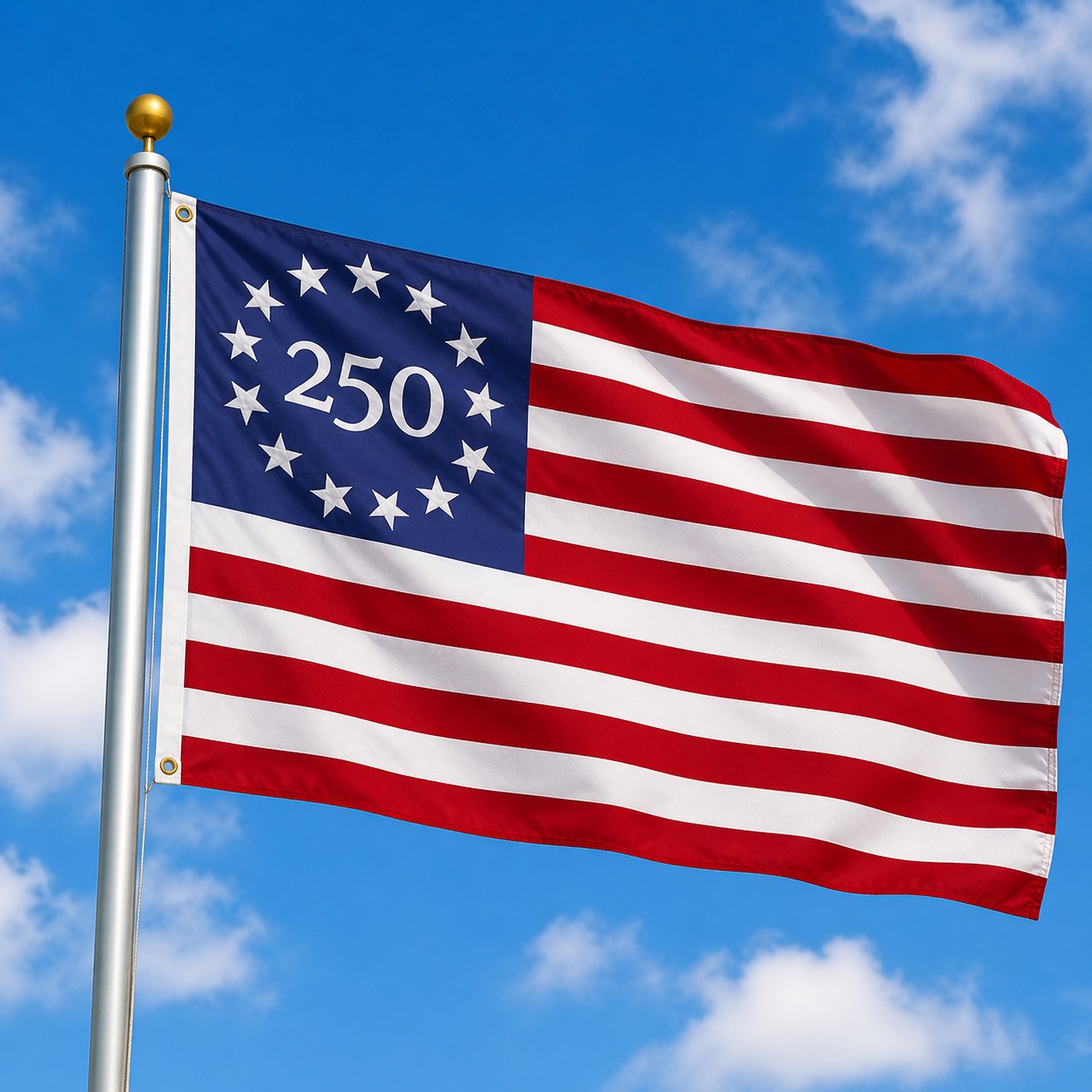 America 250 Betsy Ross